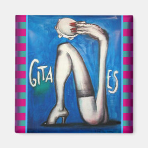 Overkliga Gitanes Magnet