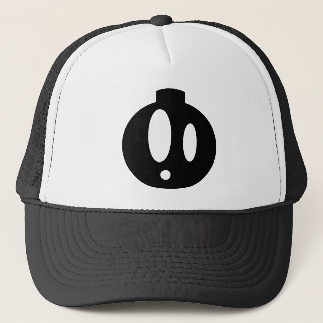 overkligt brännmärka truckerkeps (Framsida)