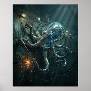 Överklockad Bläckfisk Poster