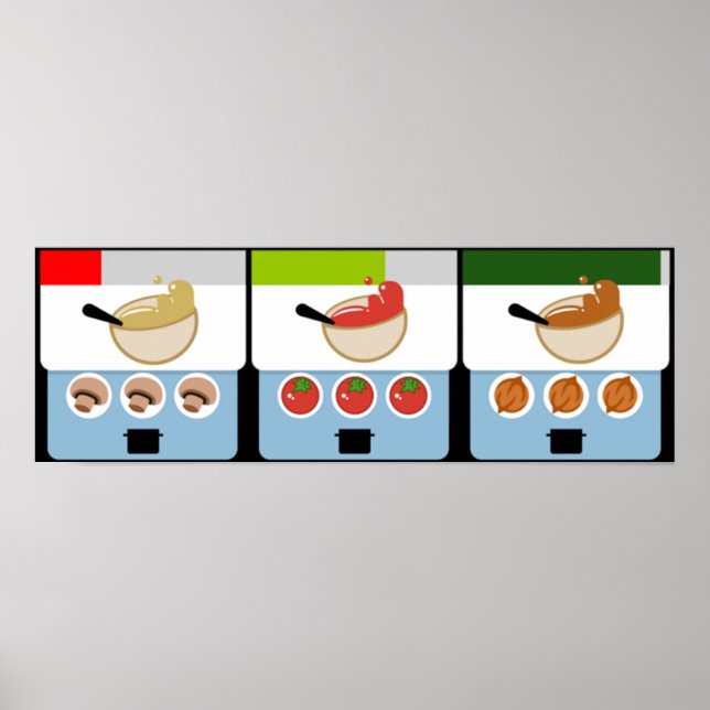 Överkokt - Soppa ska serveras Poster (Framsidan)