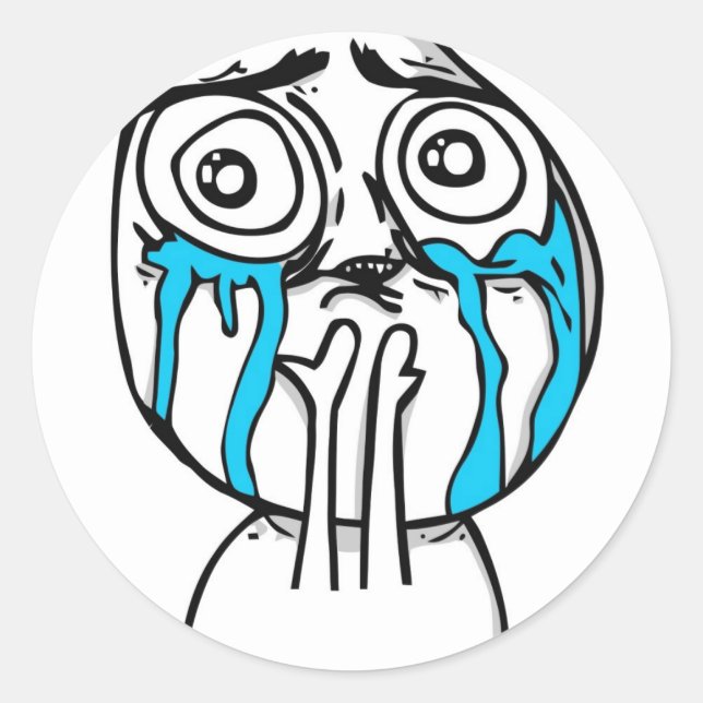 Överkomsöverlagringsnota Runt Klistermärke (Framsida)