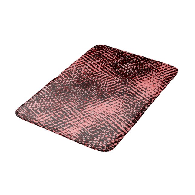 Överkorsade och oskarpa brytningar, persikor eller badrumsmatta (Vinklad)