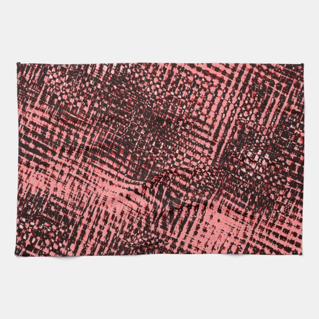 Överkorsade och oskarpa brytningar, persikor eller kökshandduk (Horisontell)