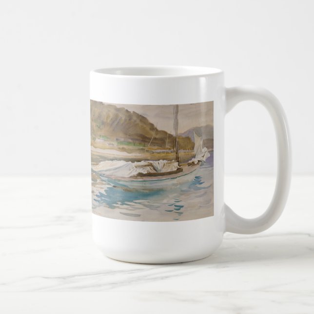 Overksamt seglar kaffemugg (Höger)