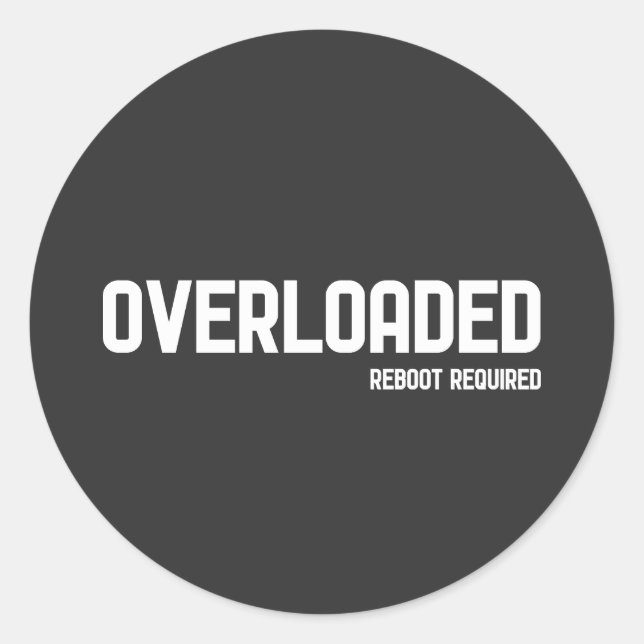 ÖVERLAGAD RUNT KLISTERMÄRKE (Framsida)