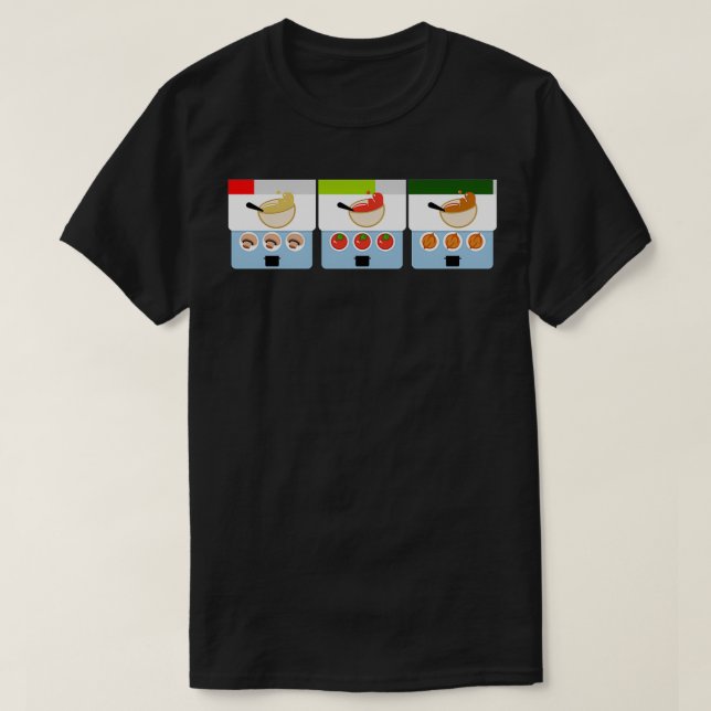 Överlagad Soppa som ska serveras T Shirt (Design framsida)