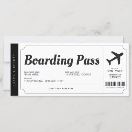 Överlägsen ombordstigning Flygplansresa i Biljett