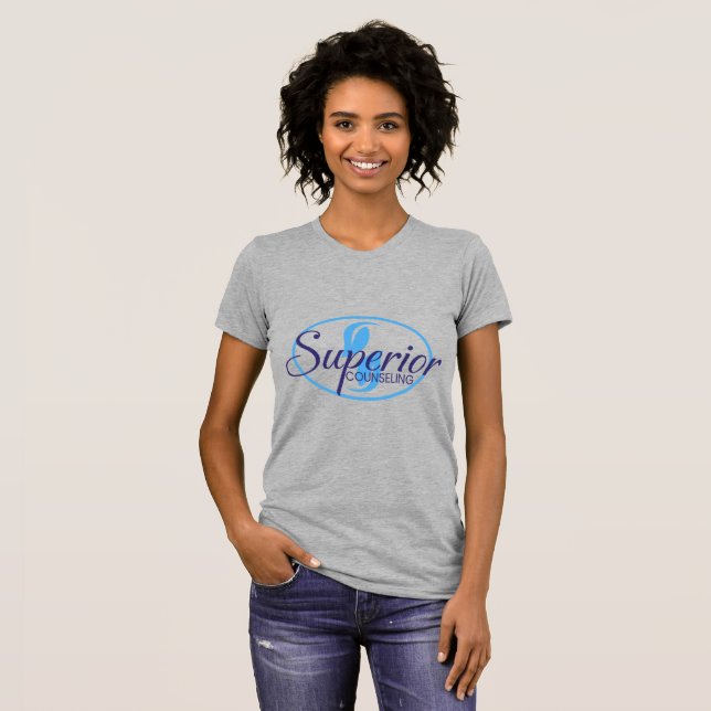 Överlägset stöd för ett hälsosammare du. t shirt (Hel framsida)