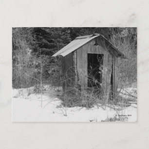 Överlagt vykort (B&W)