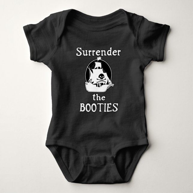 Överlämna Bootyerna T-shirt (Framsida)