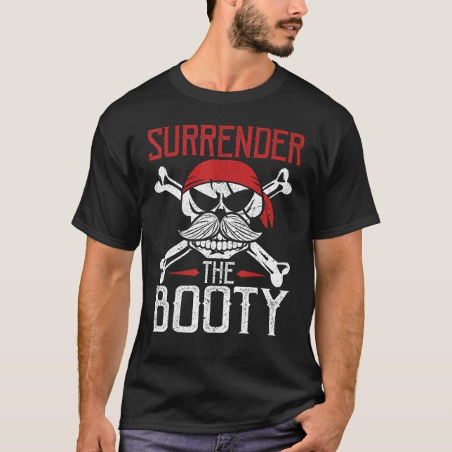 Överlämna Bootyn Funny Gym Workout Halloween Co T Shirt (Framsida)