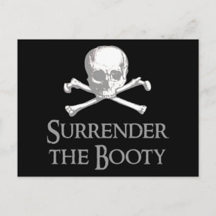 Överlämna Bootyn Vykort