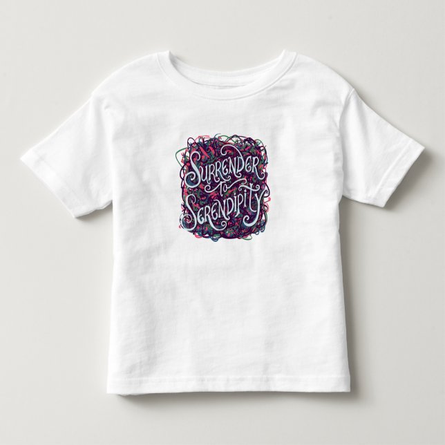 Överlämna dig åt Serendipitet T Shirt (Framsida)