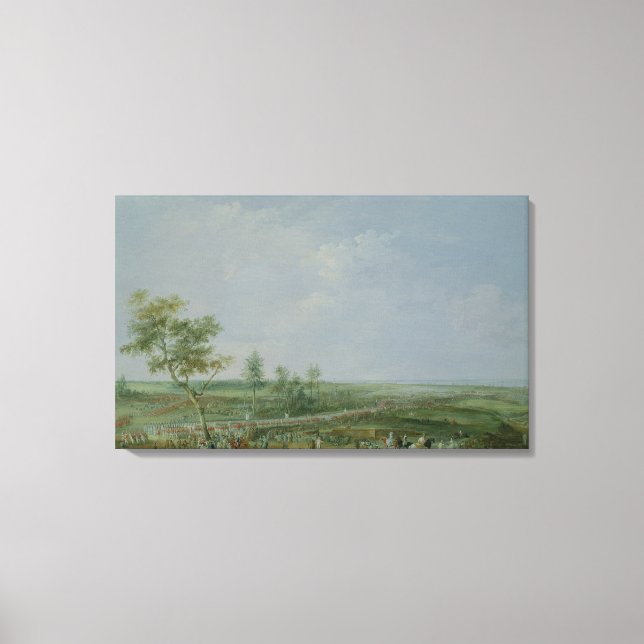 Överlämnande av Yorktown Canvastryck (Framsida)