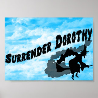 Överlämnande Dorothy Poster