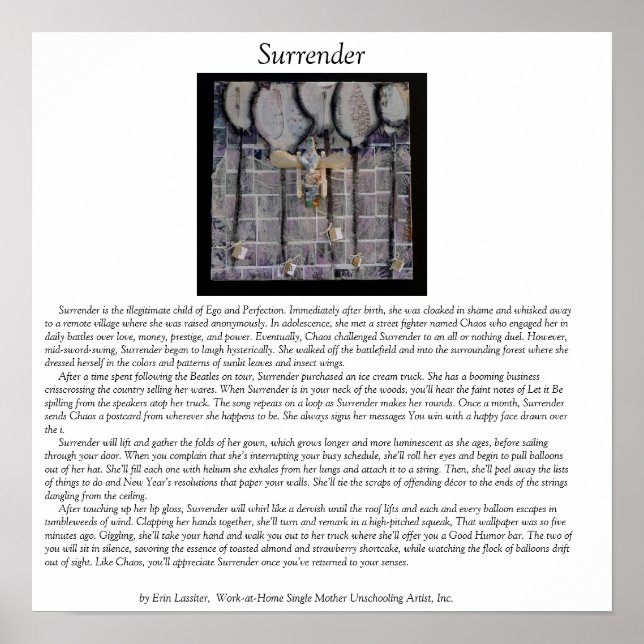 Överlämnande Poster (Framsidan)