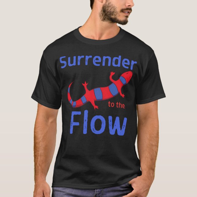 Överlämnande till flödesbegränsningsfasen t shirt (Framsida)