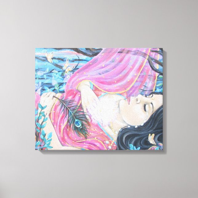 "Överlämnande till Kärlek" Canvastryck (Framsida)