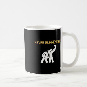 Överlämnande Trump Elephant Kaffemugg
