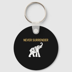 Överlämnande Trump Elephant Nyckelring
