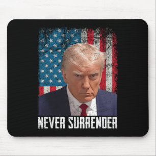 Överlämnande Trump Mugg Shot 2024 President Americ Musmatta