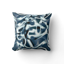 Överlappande böjt rosett band, kromerade toner på 