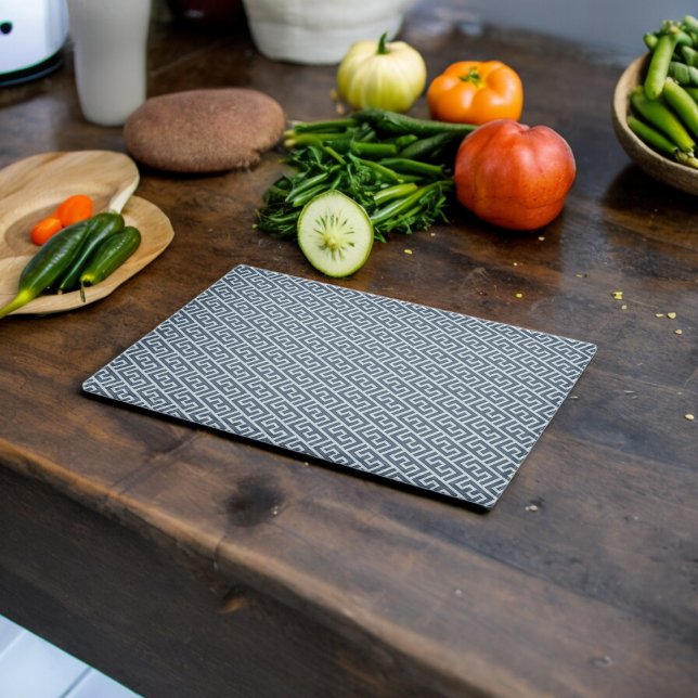 Överlappande E Alphabet Mönster (Chopping Board)