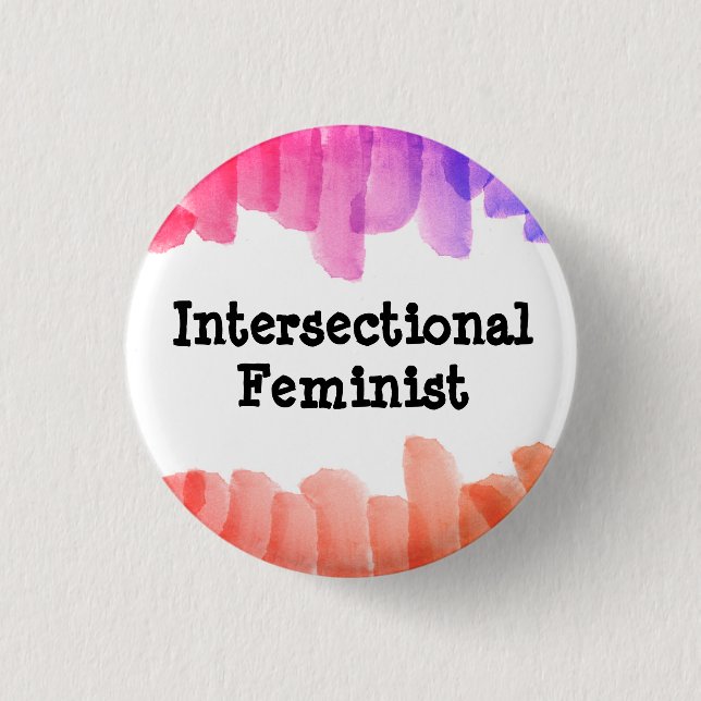 Överlappande feminist knapp (Framsida)