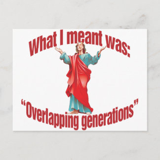 Överlappande Generation Vykort