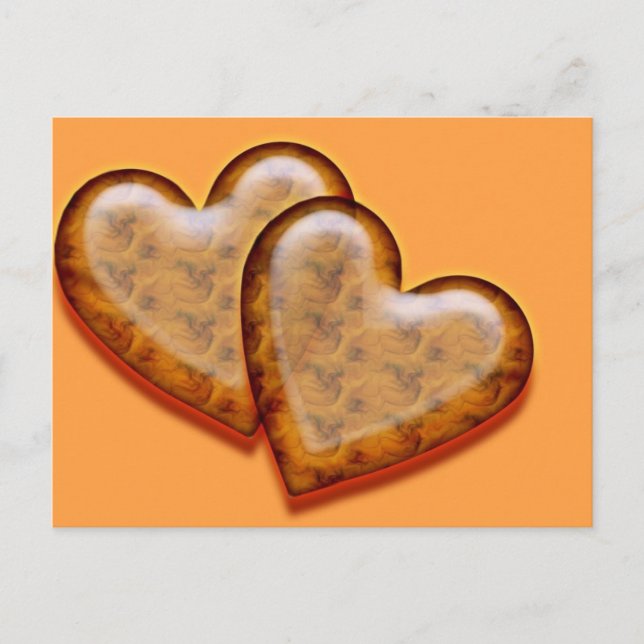 Överlappande hörn vykort (Framsida)