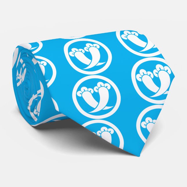 Överlappande klonor i cirkel slips (Rullad)