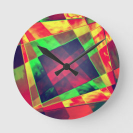 Överlappande mellan snedställda och överlappande r rund klocka