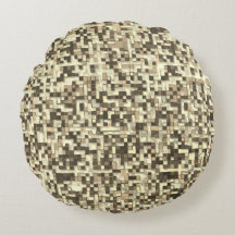 Överlappande mini-kvadrater i bruna beiges-toner