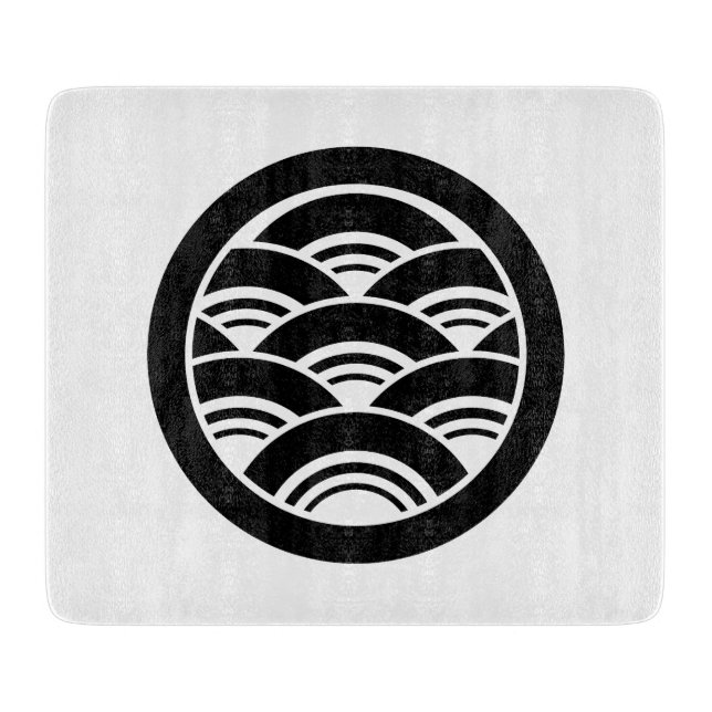 Överlappande vågar i cirkel (Framsidan)