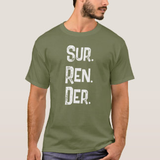 Överlåt Förtroende Till Herren QR-kod Tro T Shirt