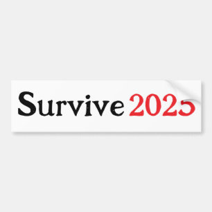 Överlev 2025 bildekal
