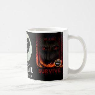 ÖVERLEV kaffe mugg 11 uns