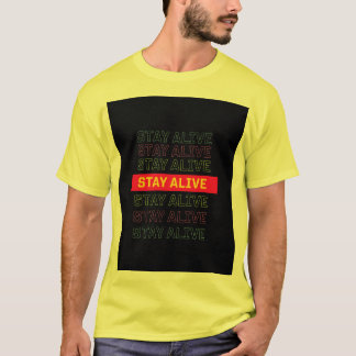Överlev Motivations T-shirt design