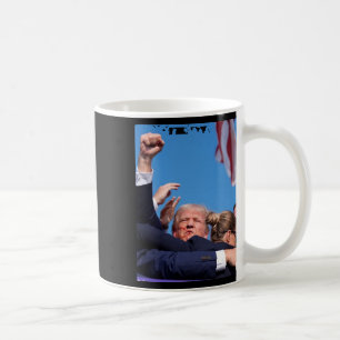 Överlev stöttning av Premium Scoop Kaffemugg