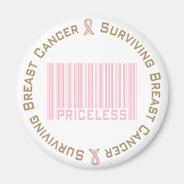 Överleva bröstcancer magnet (Framsidan)