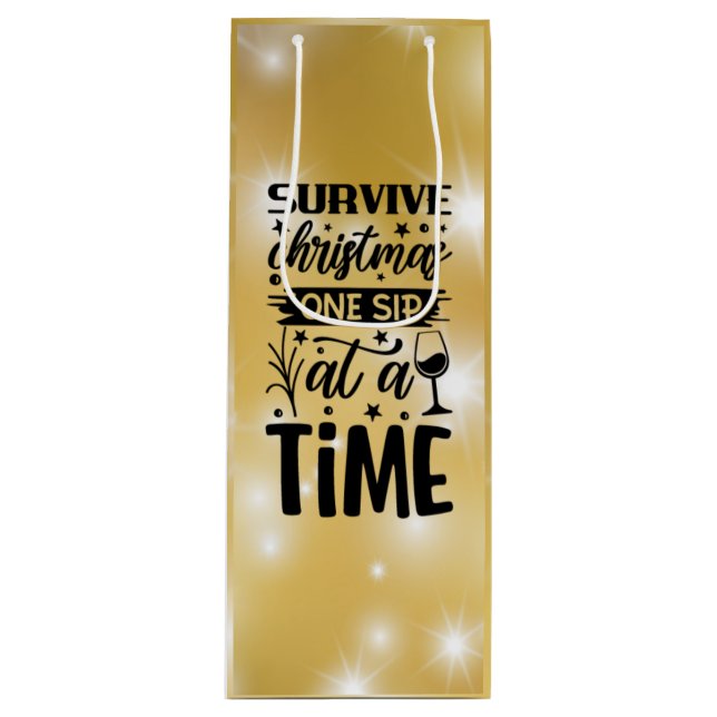 Överleva jul en sipp åt gången (Framsidan)