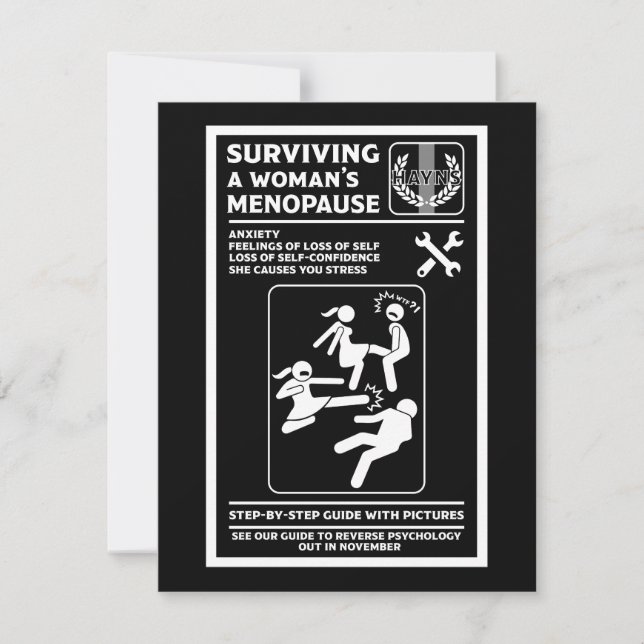 Överleva menykommando (Framsida)