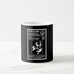 Överleva menykommando kaffemugg