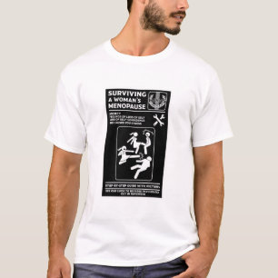 Överleva menykommando t shirt