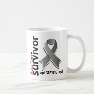 Överlevande 19 för hjärnTumor Kaffemugg