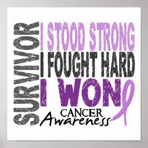 Överlevande 4 Cancer Poster