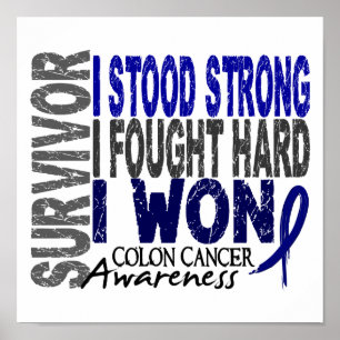 Överlevande 4 Colon Cancer Poster