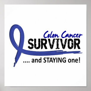 Överlevande 8 Colon Cancer Poster