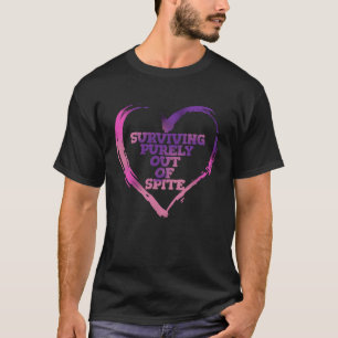 Överlevande av rent psykisk ohälsa utom äktenskape t shirt