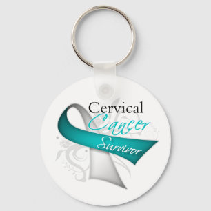 Överlevande - Cervical cancer Nyckelring